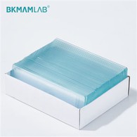 Laboratorijas augsta borosilikāta stikla priekšmetstikliņi