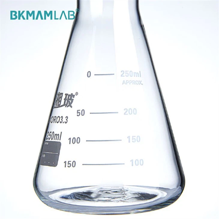 Straight Bell Mouth Glass Conical Flask